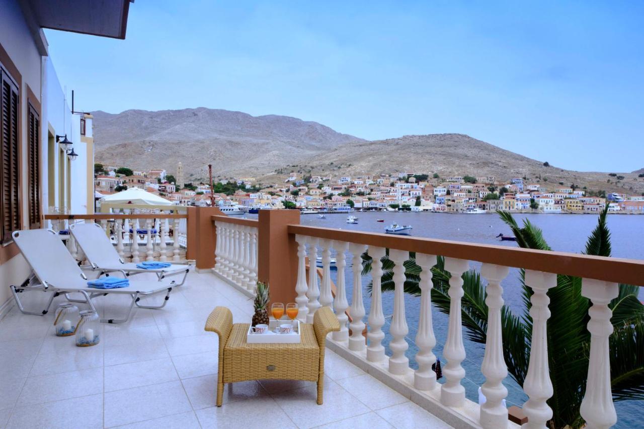 Villa Skiadeni Chalki Town Exterior photo